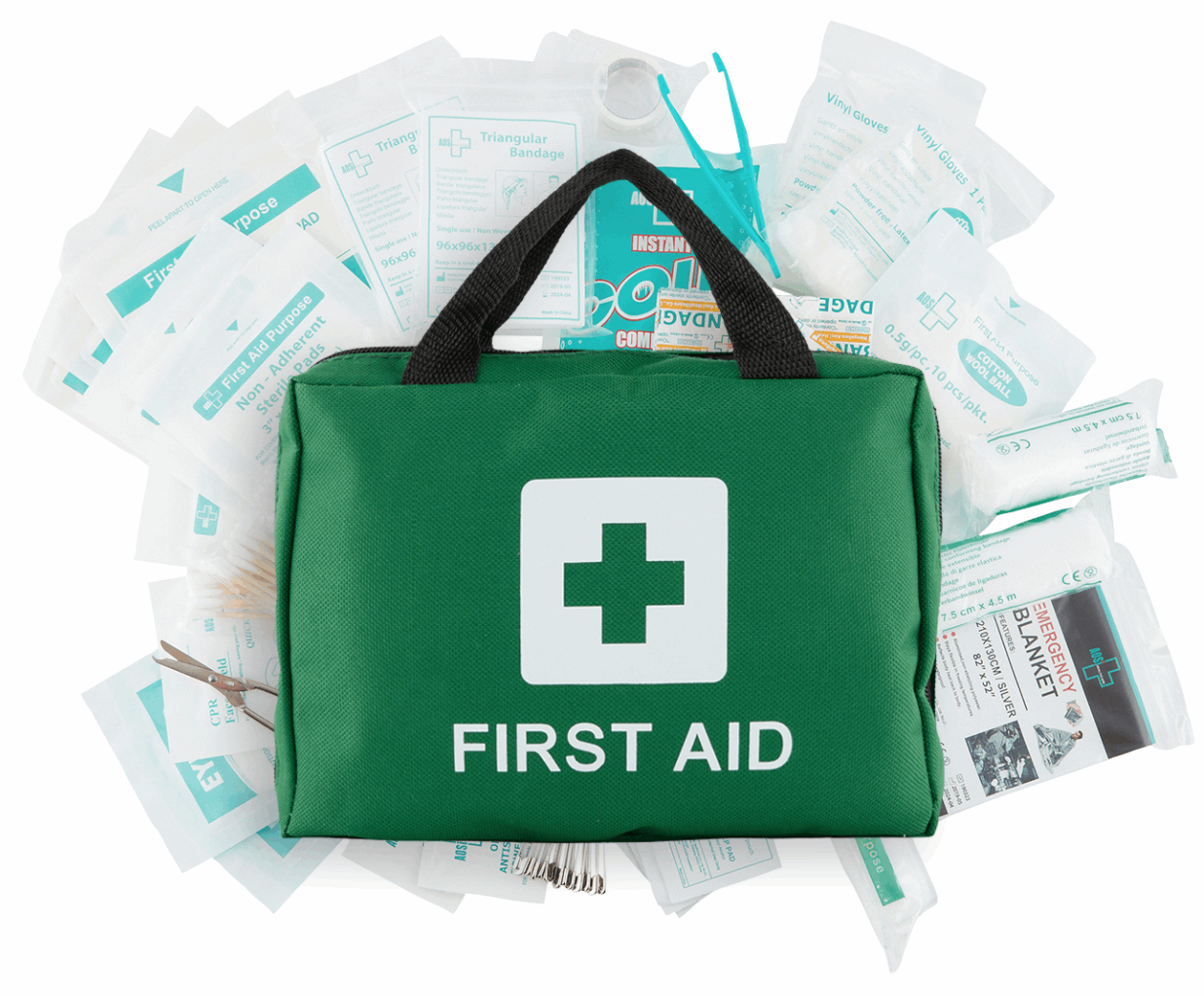 210 PCS Emergency First Aid Kit
