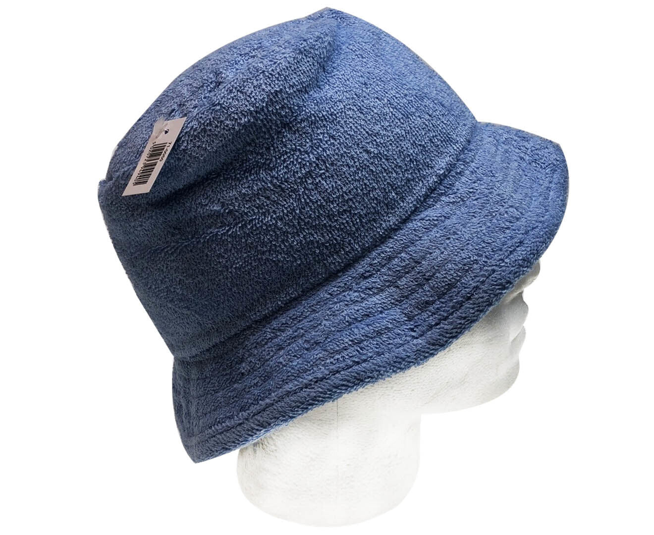 Stingy Brim Terry Towelling Bucket Hat Daggy Fishing Camping Lad Cap 100% COTTON - Bottle Green - L/XL
