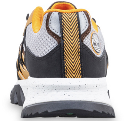 Timberland Mens Garrison Trail Hiking Sneakers Shoes Trekking Runners - Grey Mesh/Brown - US 9