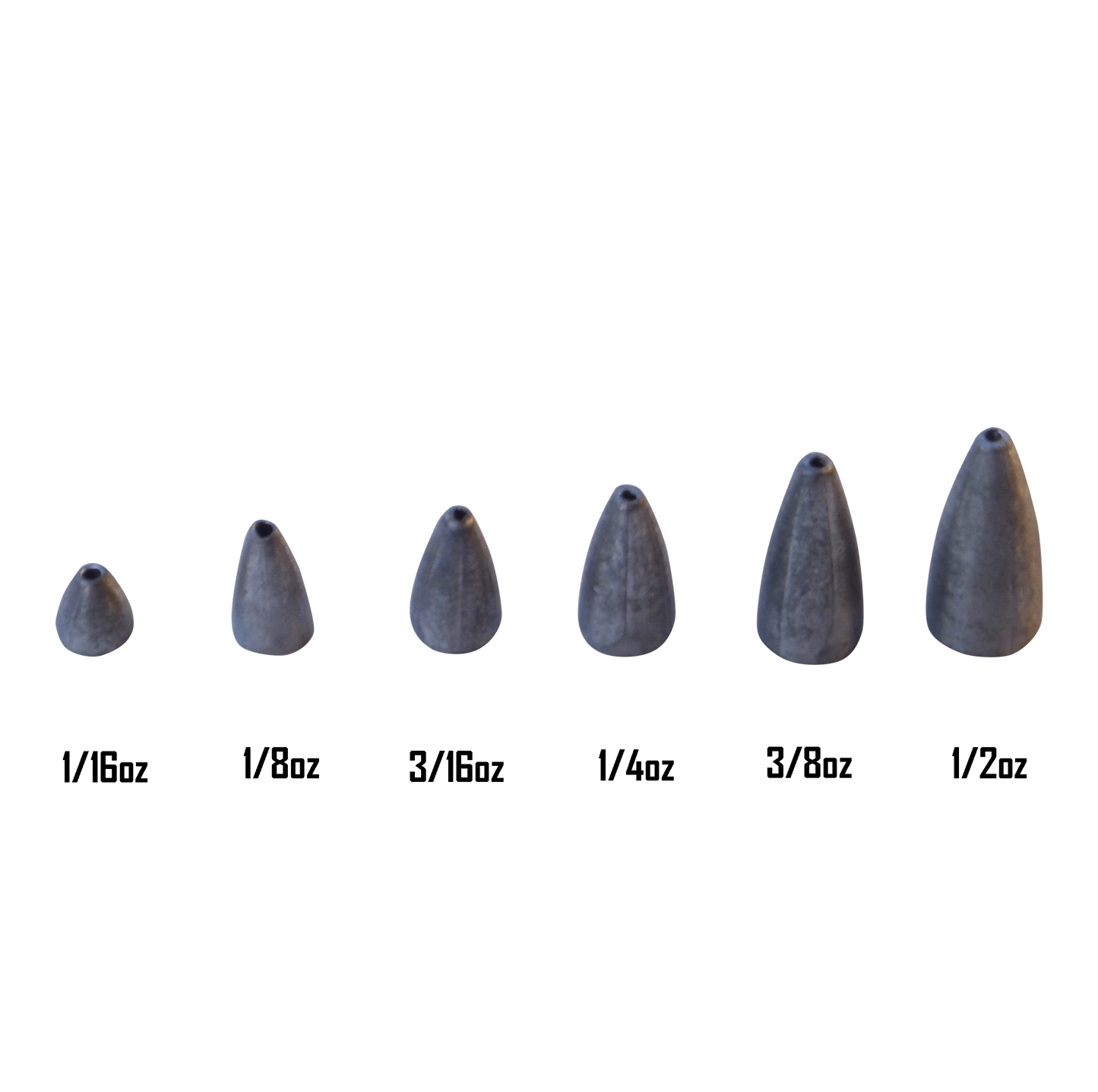 Swimerz 3/8 oz Lead Bullet Sinker - Qty 10 Pack