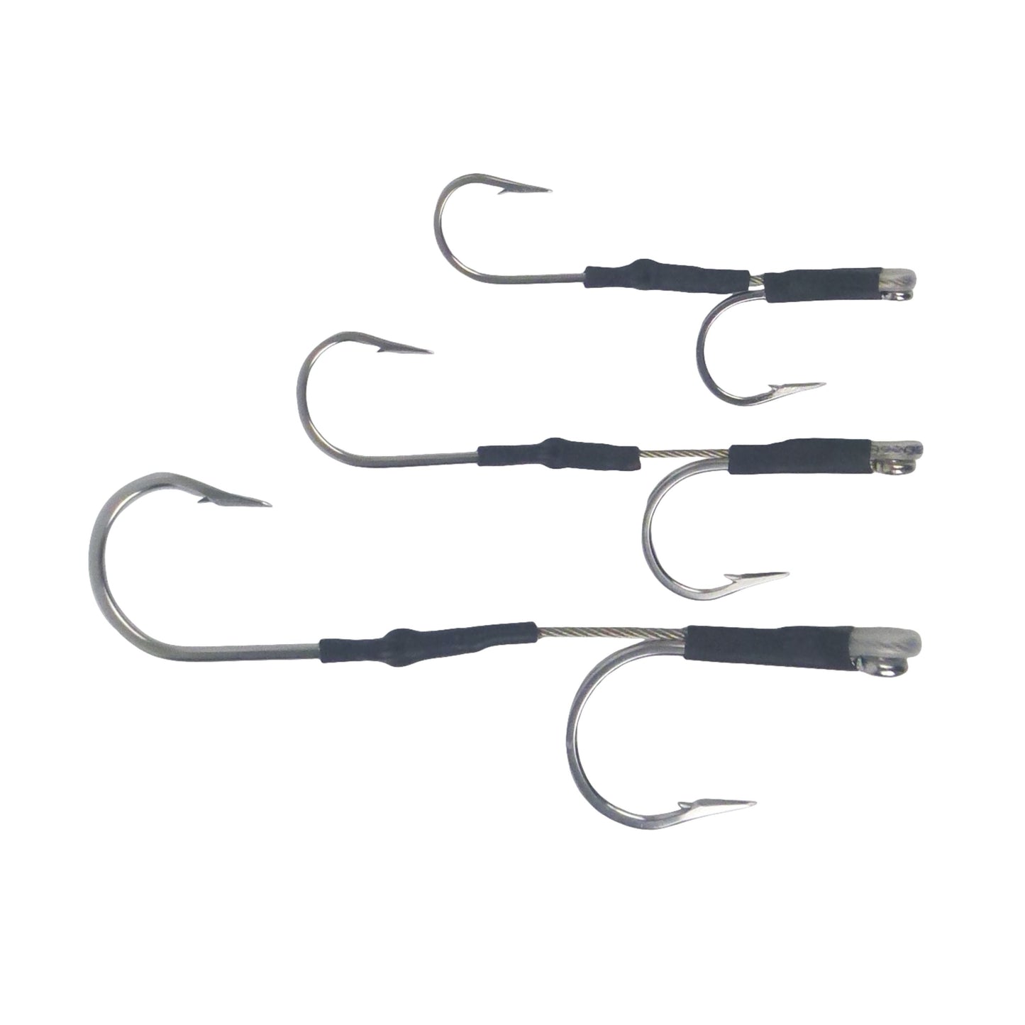 Swimerz Jigging & Trolling Hooks, 180 Double, 8/0, Qty 3