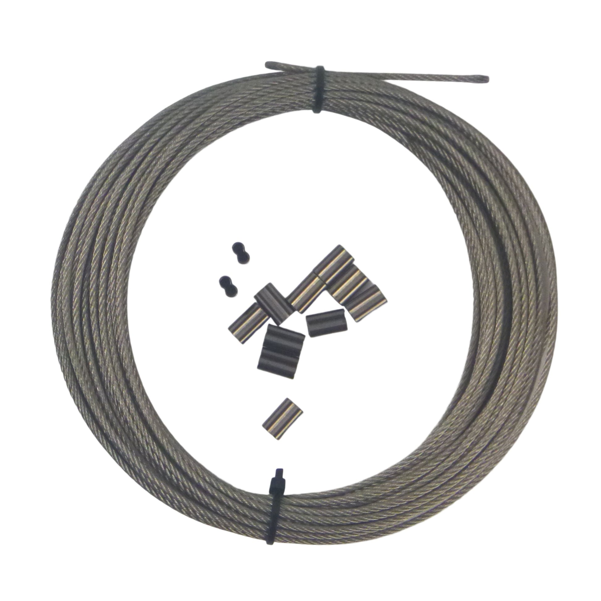 Swimerz 49 Strand Stainless Steel Trace Wire, 410lb, 30ft