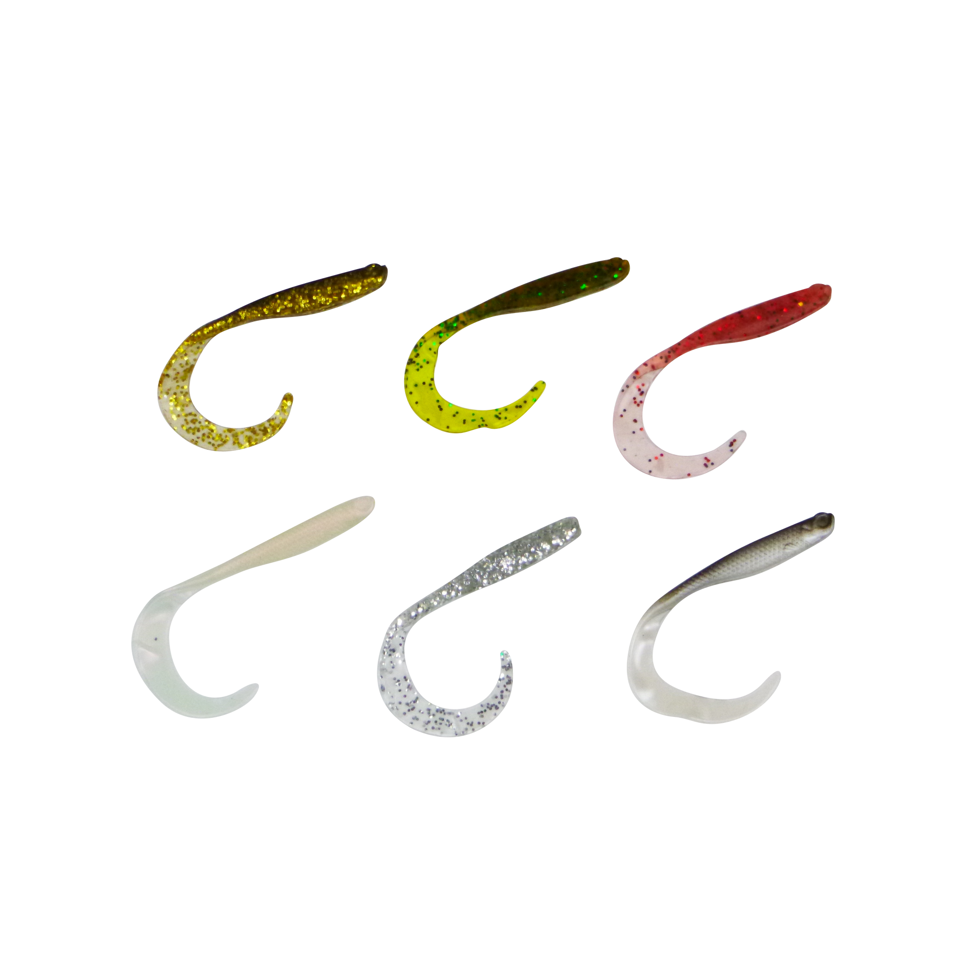 Swimerz 75 mm VTail Soft Plastic Lure, Baitfish, 8 pack