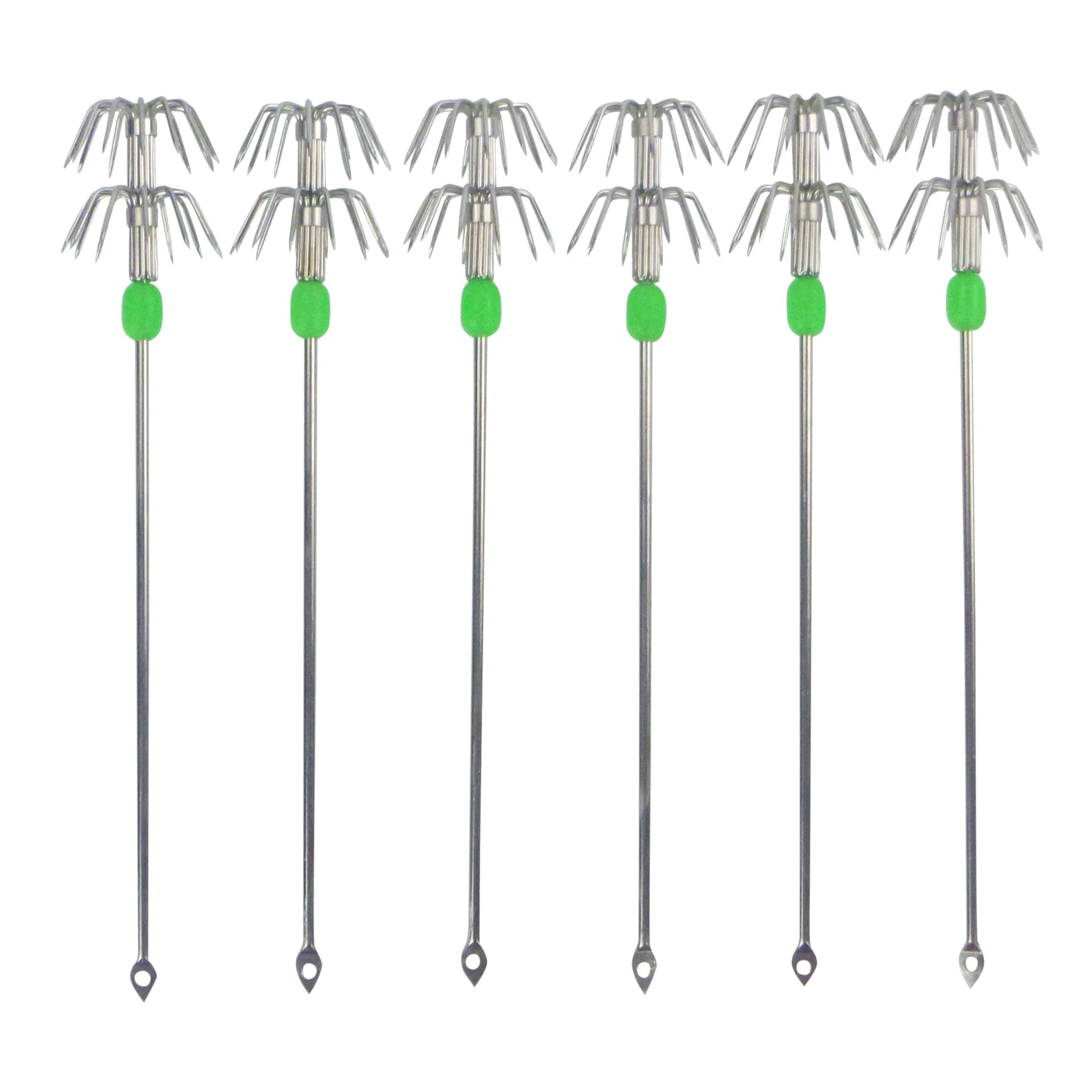 Swimerz Double Crown Squid Spikes, 15cmL, 27mm Crown, 6 pack