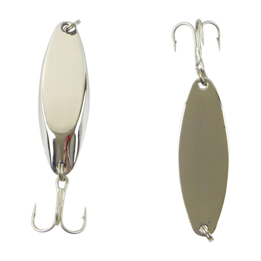 Finesse Chrome Kaster Jig, 21 Grams. Pack of 2 Jigs.