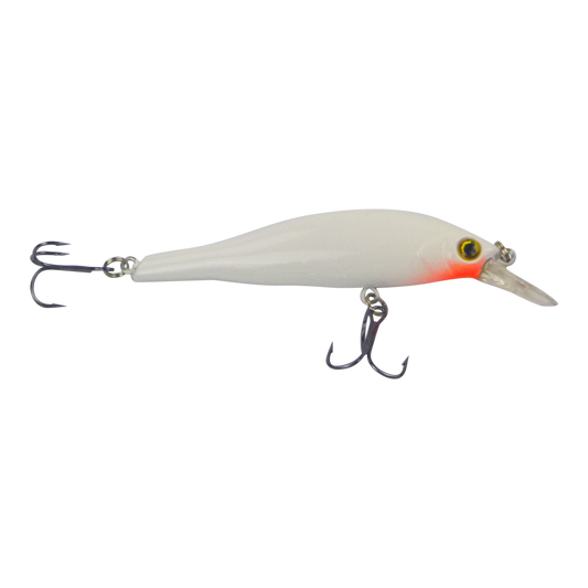 Finesse L Series Minnow, White Blush, 95mm