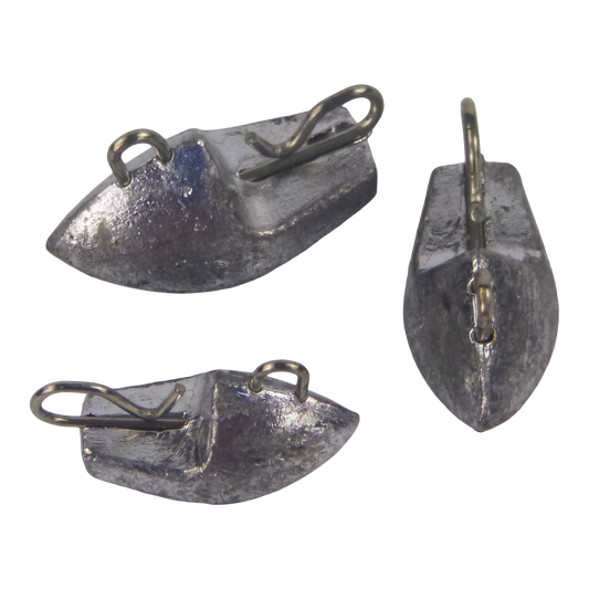Swimerz 14gm Arrowhead Jig Head, 1/2oz, Lead, Qty 10
