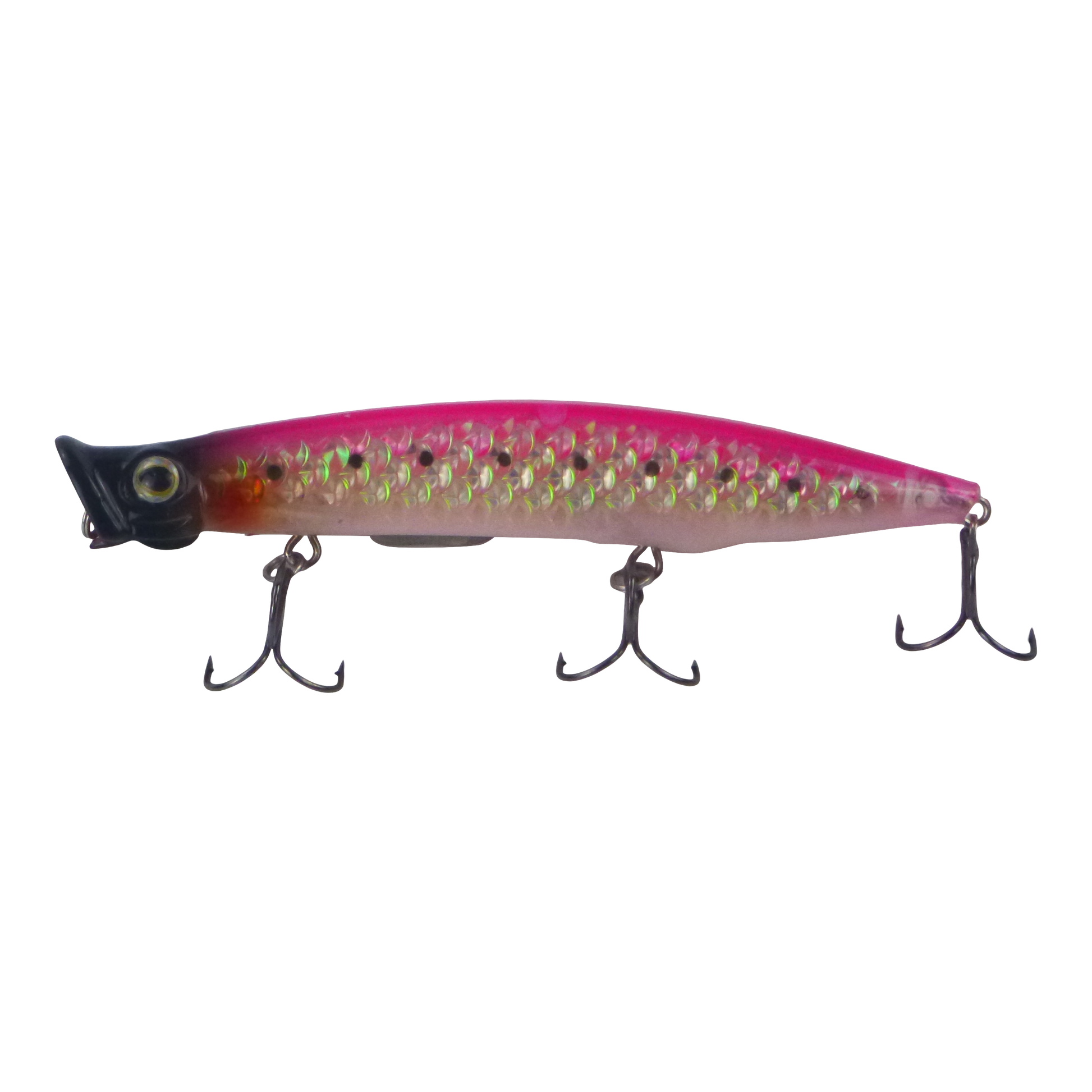 Toppu Mizzu Cupface Popper, 110mm, Hot Pink Hex
