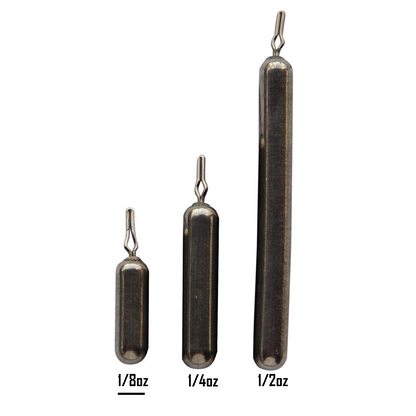 Swimerz 1/8oz Skinny Drop Shot Sinkers 20 Pack