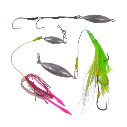 Swimerz Bulk Pack Torpedo Trolling Sinker, 4 sizes, Qty 58