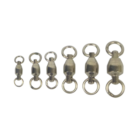 Swimerz Heavy Duty Ball Bearing Swivels, Size 4, 20 pack
