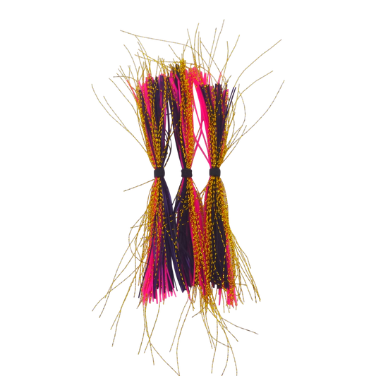 Dekoi Krystal Flash Lure Skirts, Pink N Purple