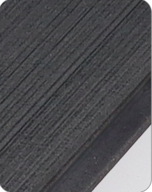 EVA Faux Teak Boat Flooring Border Trim 240x5.7cm Dark Grey