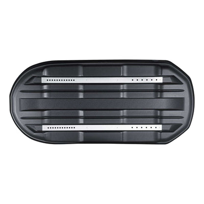 VEVOR Rooftop Cargo Carrier 340 L Luggage Storage Box ABS for SUVs Cars