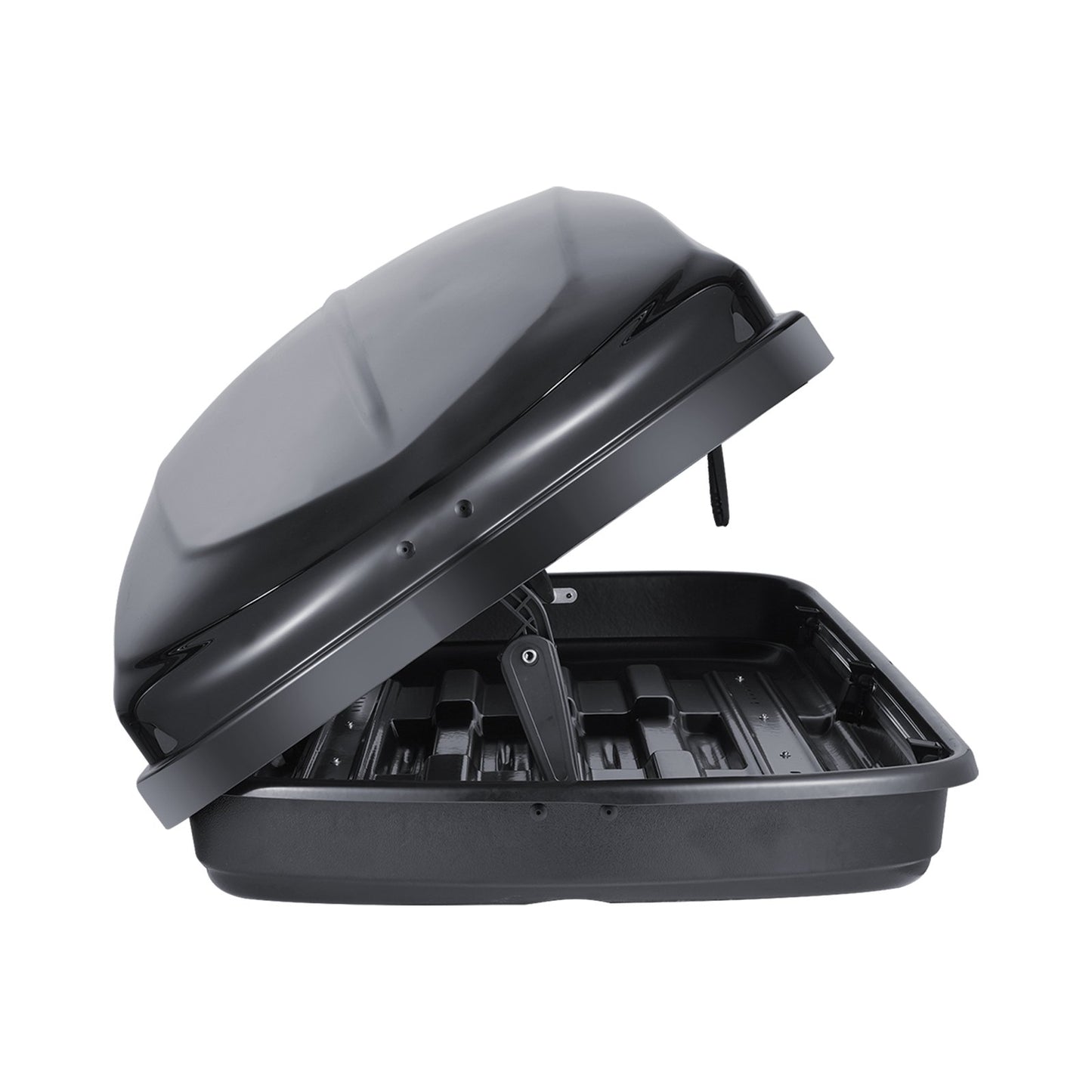 VEVOR Rooftop Cargo Carrier 220 L Luggage Storage Box ABS for SUVs Cars