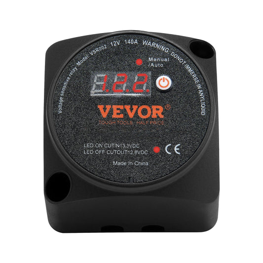 140A Dual Battery Isolator Kit with LCD Display