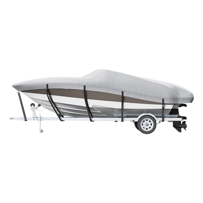 VEVOR Boat Cover 600D Waterproof 20-22 ft Boat Cover V-Hull Tri-Hull Runabout