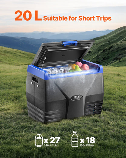 VEVOR 20L Portable Car Fridge Freezer