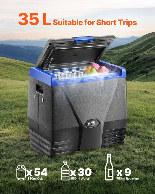 VEVOR 35L Portable Car Fridge Freezer