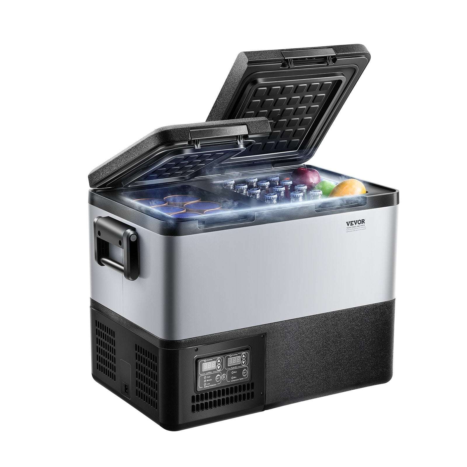 VEVOR 35 L Dual-Zone Portable Car Fridge Freezer