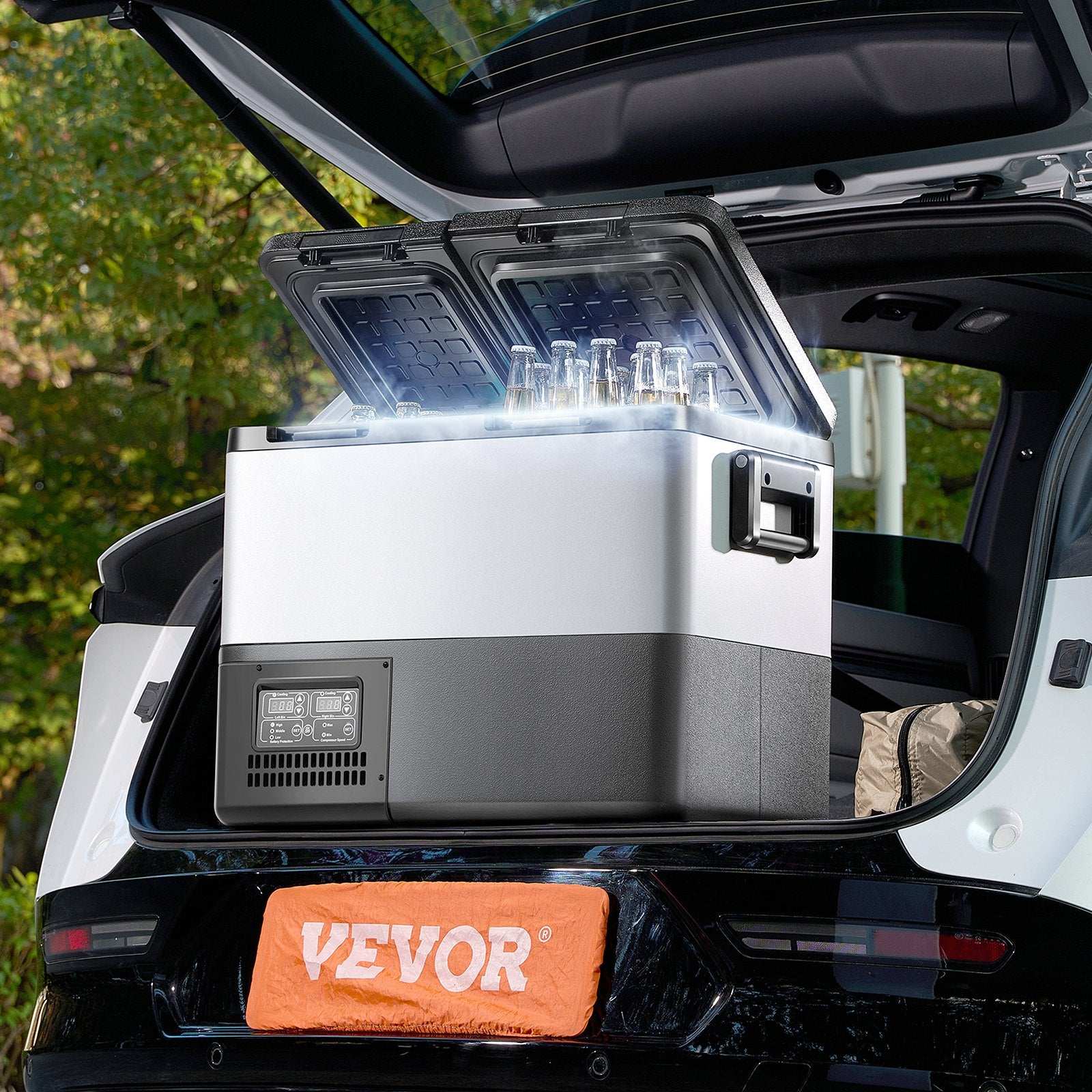 VEVOR 35 L Dual-Zone Portable Car Fridge Freezer