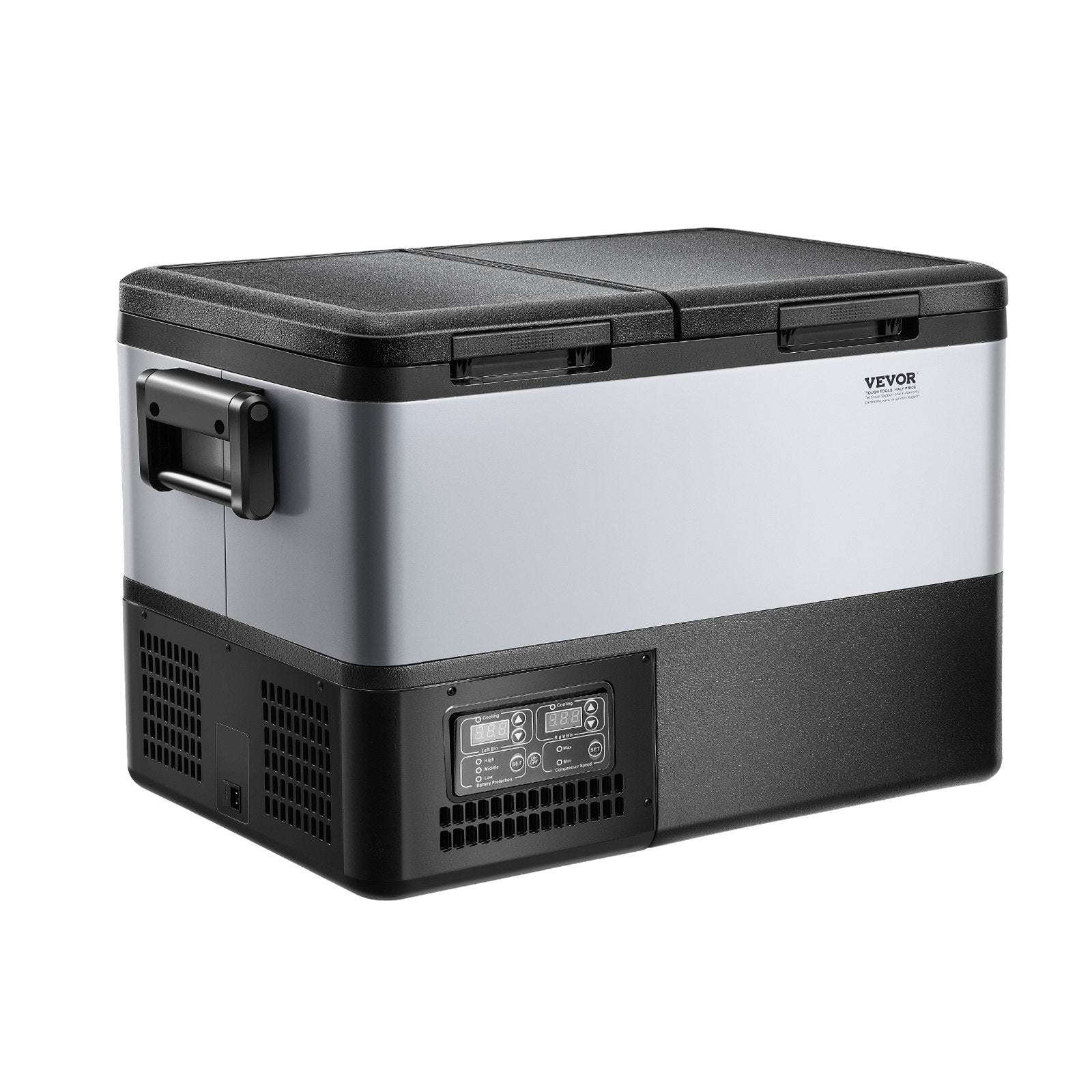 VEVOR 35 L Dual-Zone Portable Car Fridge Freezer