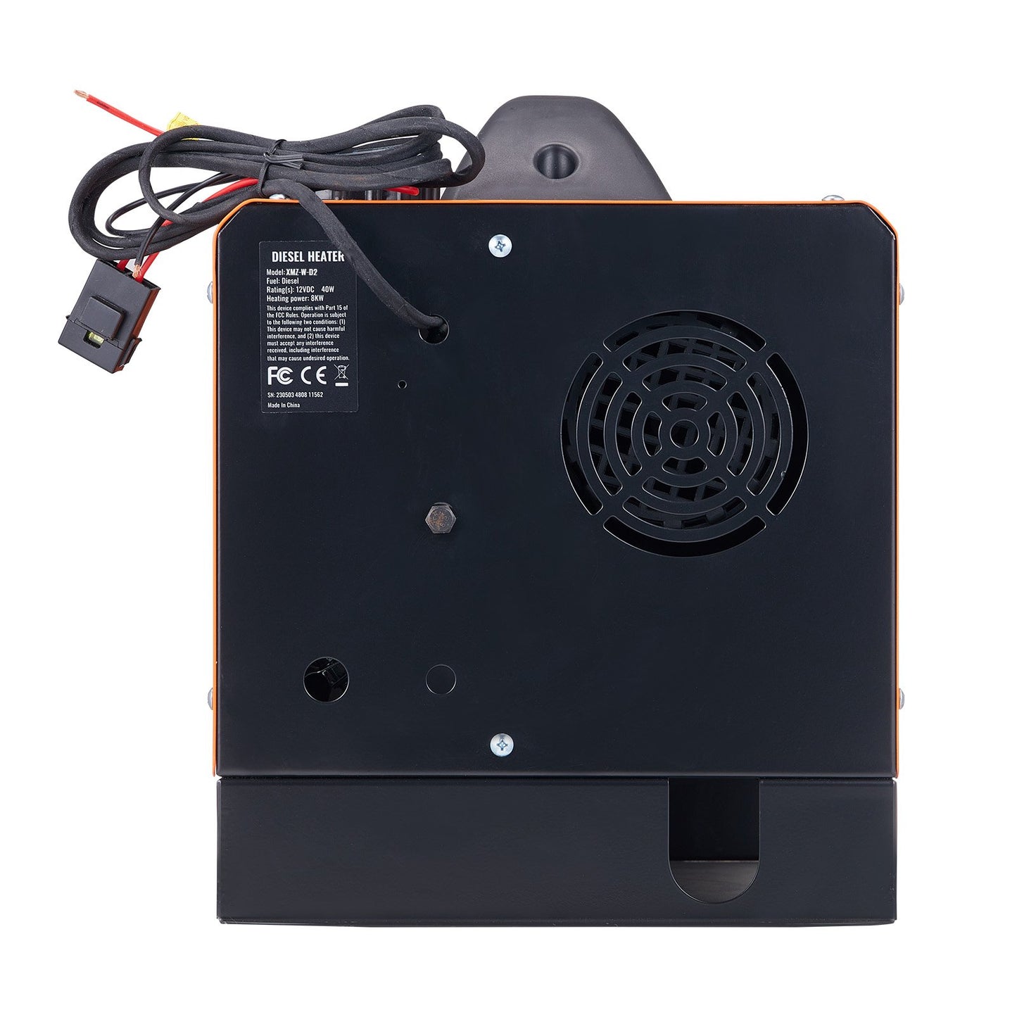 Diesel Air Heater, 12V 5KW All-on-one Diesel Heater with Remote Control and LCD Display, 5L Fuel Tank Portable Diesel Parking Heater, Rapid Heating for RV Trailer Camper Van Boat