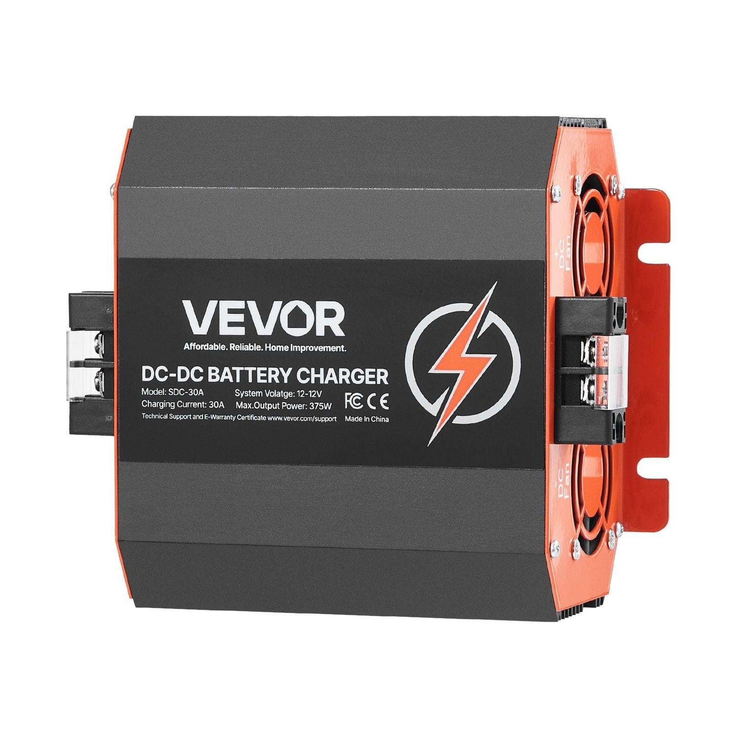 VEVOR 12V 30A DC to DC Charger Battery Charger 375W for Lead-Acid Lithium AGM