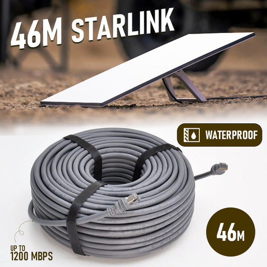 Starlink Gen 3 Replacement Cable 46m 150ft Grey