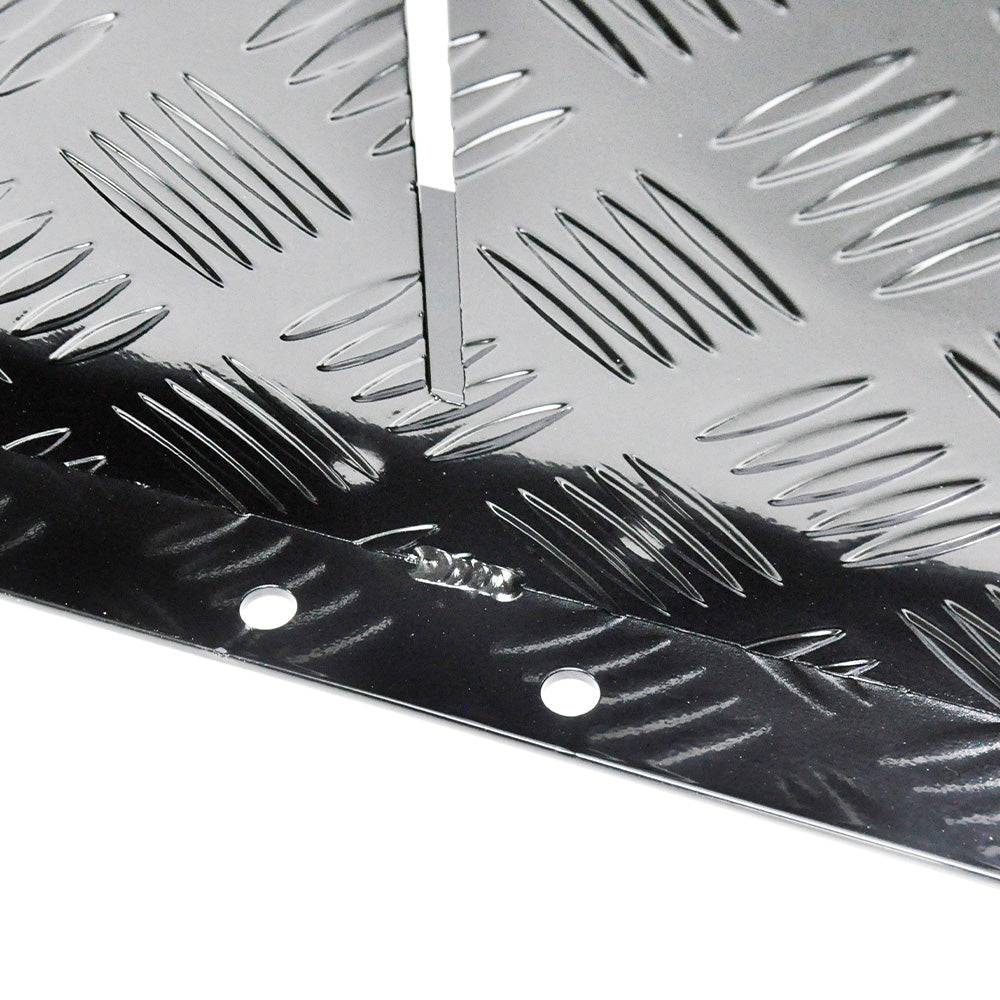 Alpen Outdoor Base Mount 2mm Thickness Aluminium Diesel Heater Fuel Tank Cover Double Side for 10L 15L Fuel Tank Black