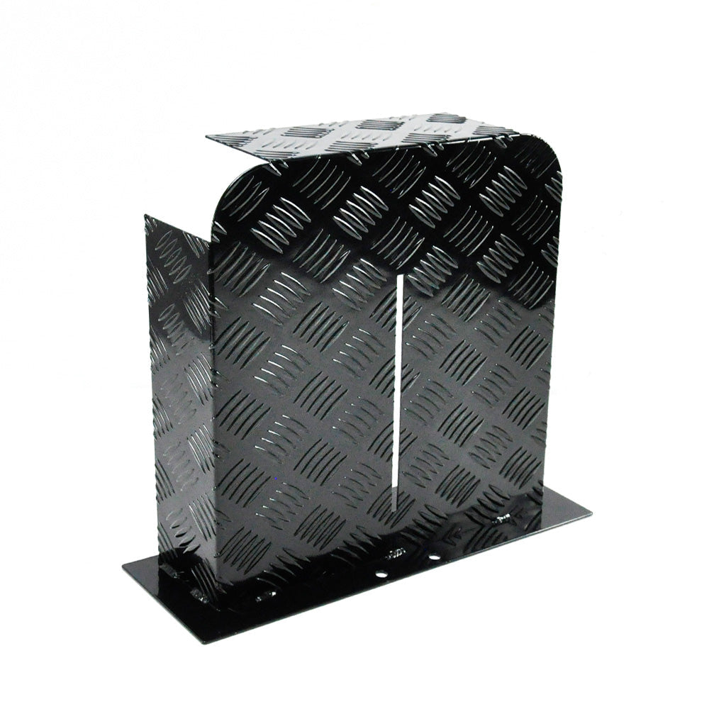 Alpen Outdoor Base Mount 2mm Thickness Aluminium Diesel Heater Fuel Tank Cover Double Side for 10L 15L Fuel Tank Black
