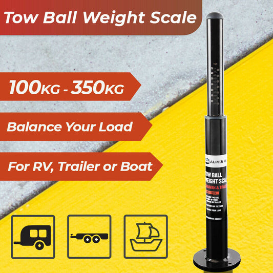 Tow Ball Weight Scale 100-350kg - Alpen Outdoor