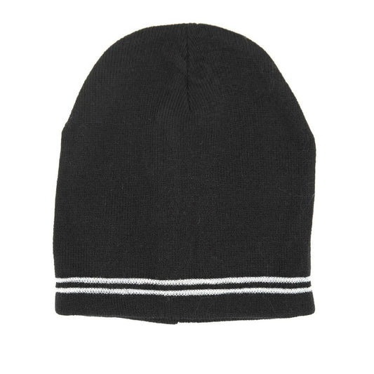 Black Thinsulate Thermal Ski Beanie