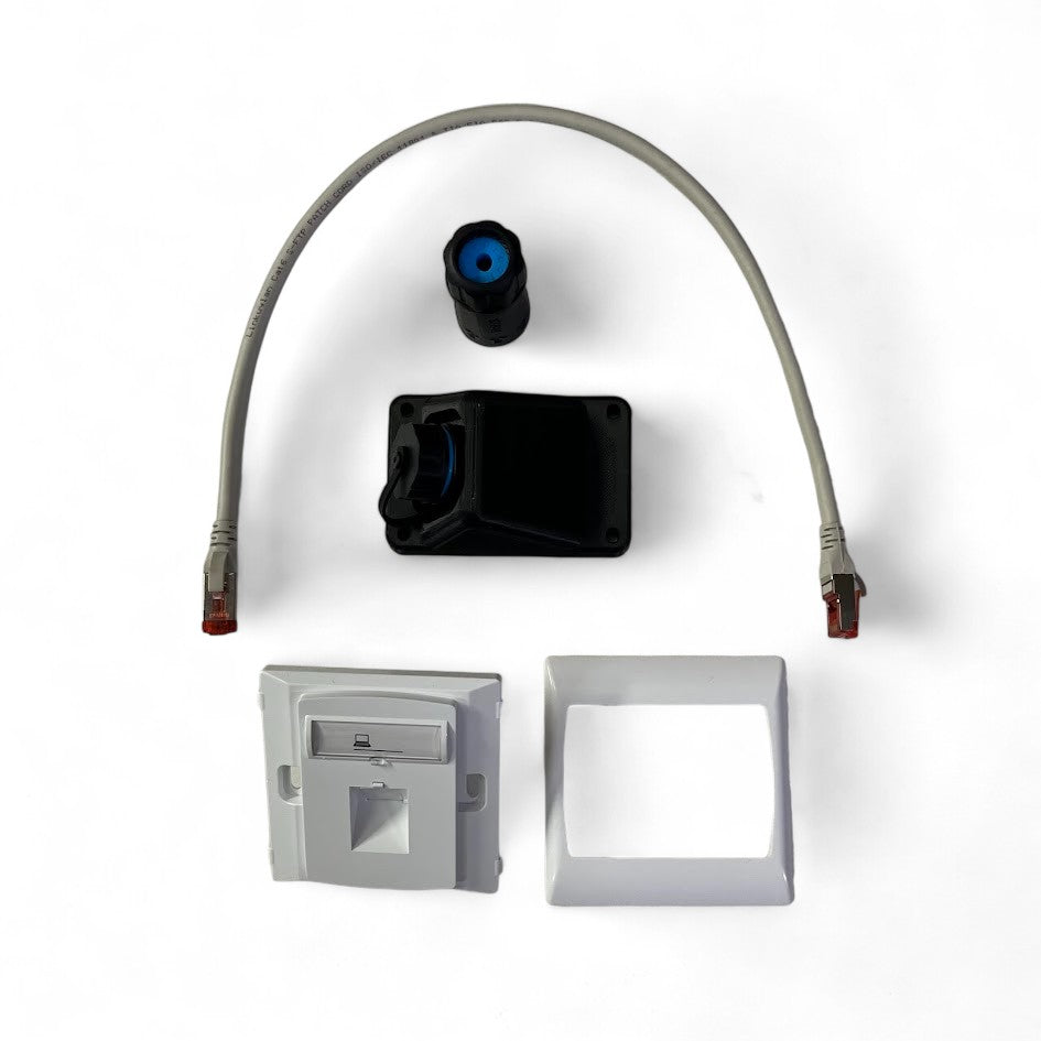 Outcamp Waterproof RJ45 Wall Port for Starlink Gen 3