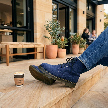 Vegan Hemp Hiking Boots - Namaste Artisans