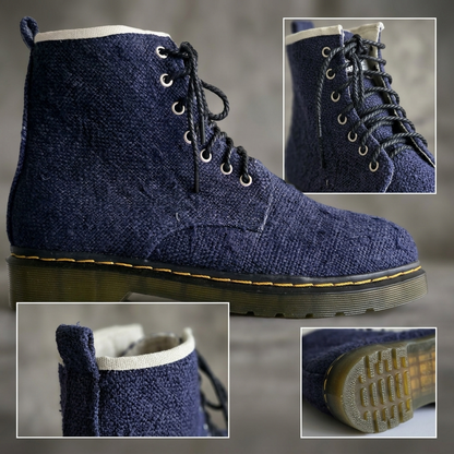 Vegan Hemp Hiking Boots - Namaste Artisans