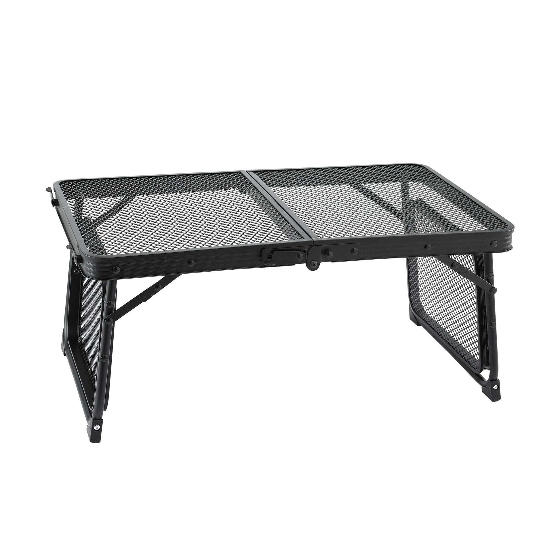 Weisshorn Camping Table Mesh Desktop Lightweight Portable Outdoor Folding Grill Desk