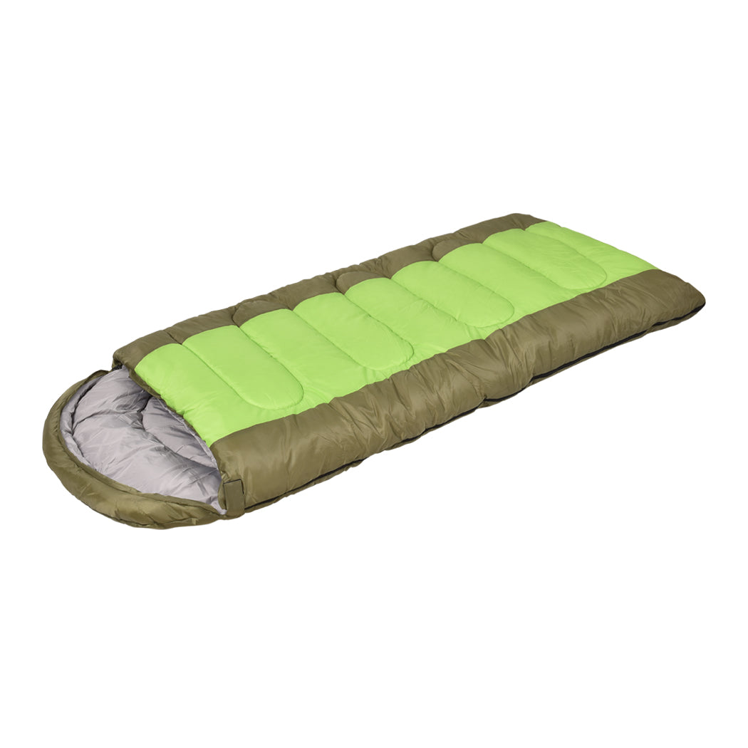 Mountview Sleeping Bag Outdoor Camping Green-1975420418386956288