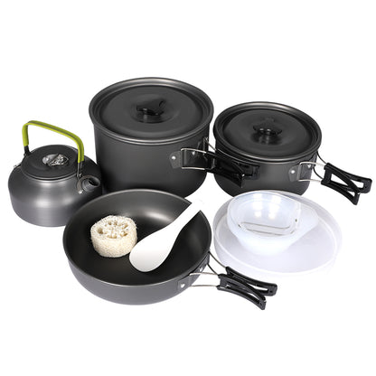 Toque 16Pcs Camping Cookware Set Outdoor-1973194050815266816