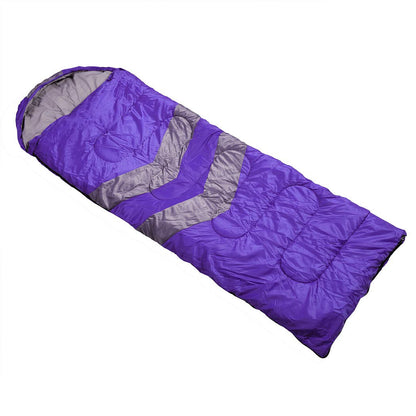 Mountview Single Sleeping Bag Bags Outdoor Purple-1973193763421556736