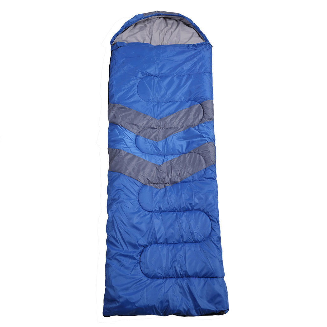 Mountview Single Sleeping Bag Bags Outdoor Blue-1973193762939211777