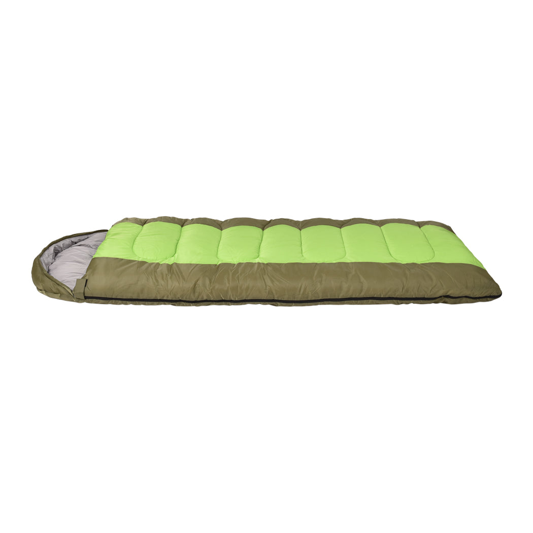 Mountview Sleeping Bag Outdoor Camping Green-1975420418386956289