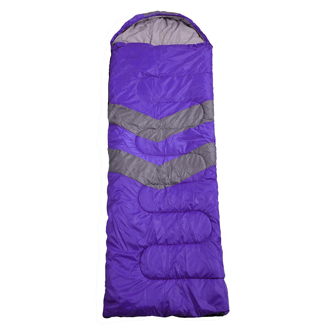 Mountview Single Sleeping Bag Bags Outdoor Purple-1973193763421556737