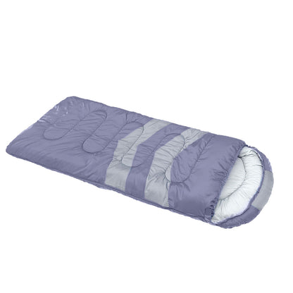 Mountview Single Sleeping Bag Bags Outdoor Grey-1973193763178287105