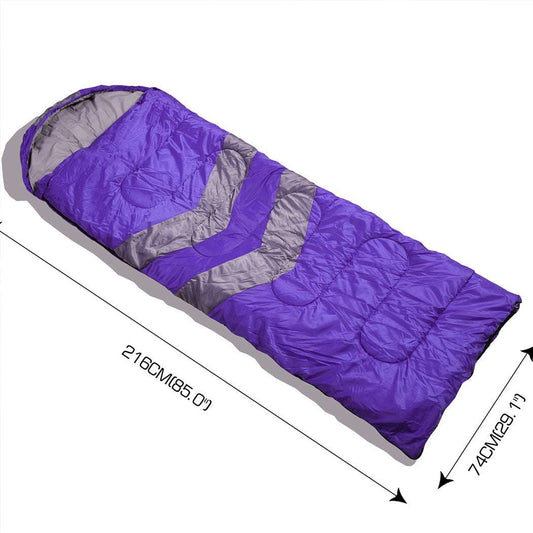 Mountview Single Sleeping Bag Bags Outdoor Purple-1973193763421556738