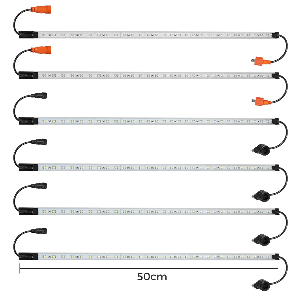 12V LED Strip Light Bar 6PCS Waterproof-1973193721847615490