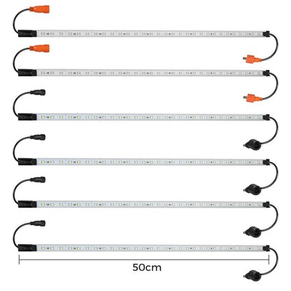 12V LED Strip Light Bar 6PCS Waterproof-1973193721847615490