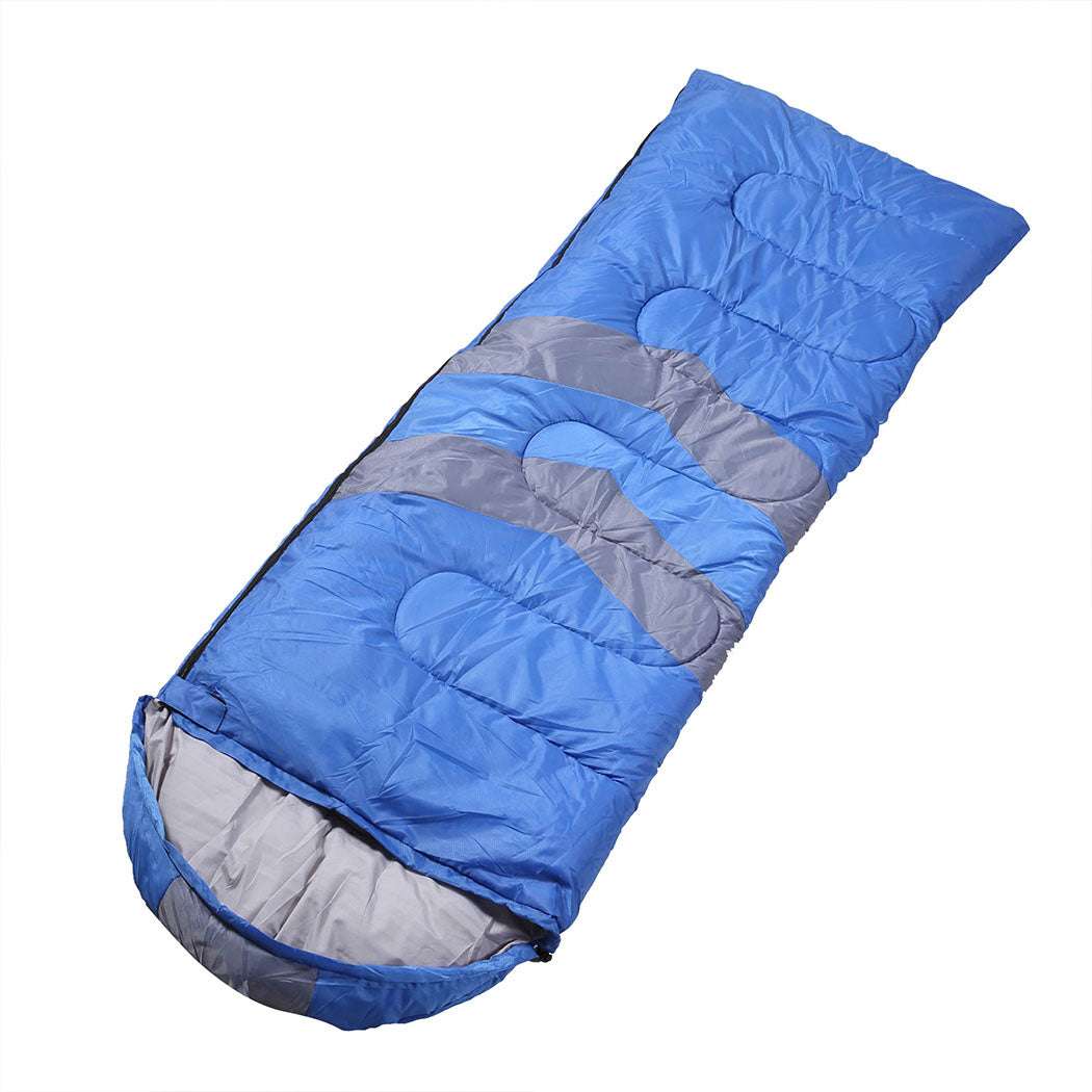 Mountview Single Sleeping Bag Bags Outdoor Blue-1973193762939211780