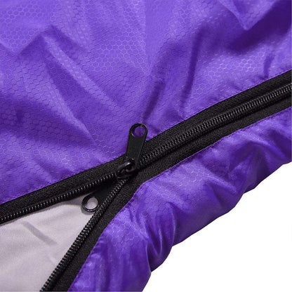Mountview Single Sleeping Bag Bags Outdoor Purple-1973193763421556741