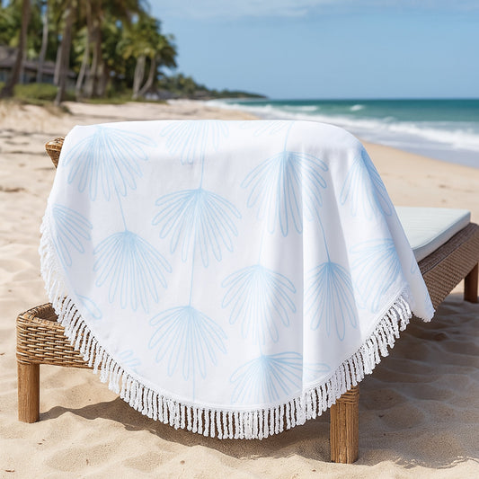 Daydreaming Round Beach Towel & Picnic Blanket 150cm